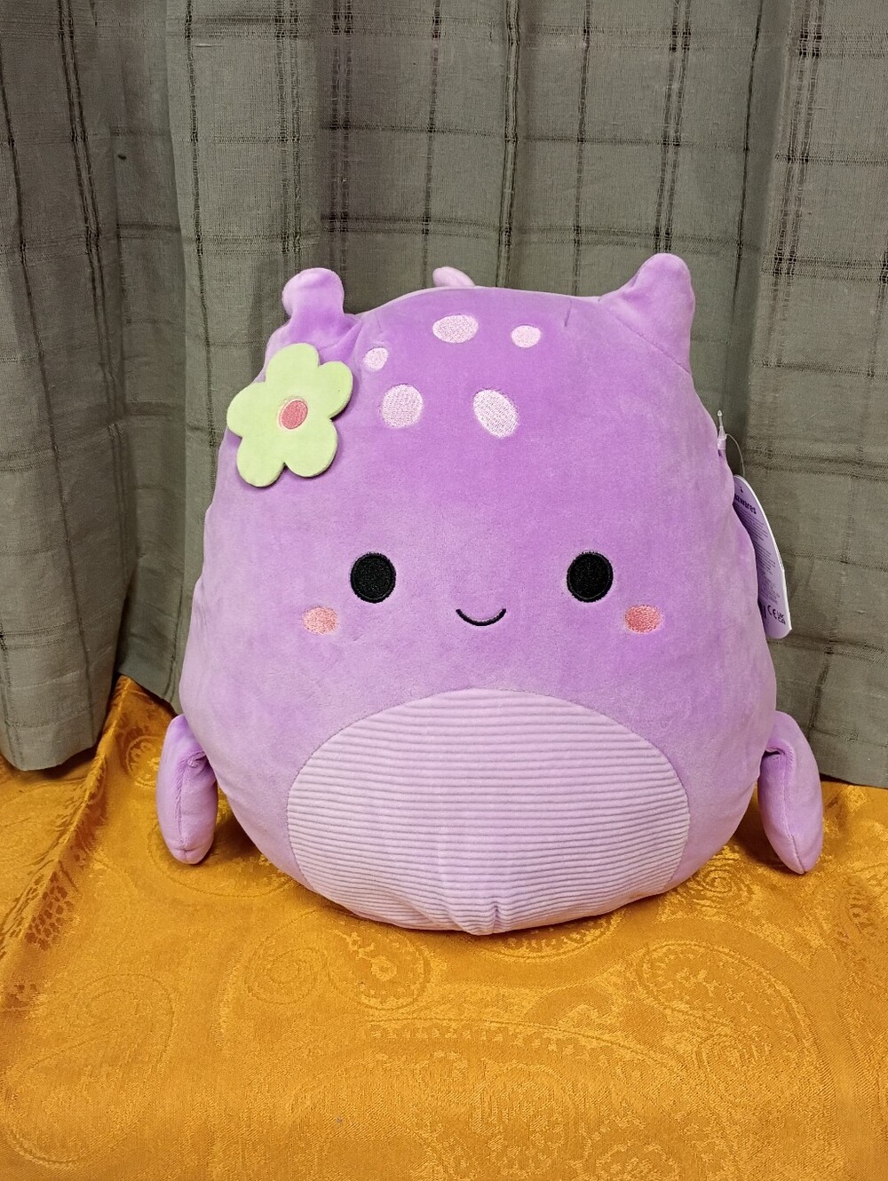NWT 2023 Original Squishmallow Shon The Lavender Loch Ness Monster Size 14"
